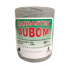 Barbante Dubom Cinza Claro - 700 Gr - Fio 4 - 1240m