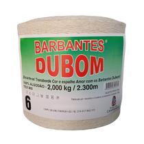Barbante Dubom Cru Tradicional - 2 Kg - Fio 6