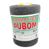 Barbante Dubom Grafite - 700Gr - Fio 8 - 550m