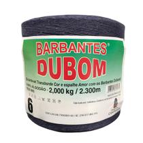 Barbante Dubom Hortência Rustica - 2 Kg - Fio 6 - 2300m