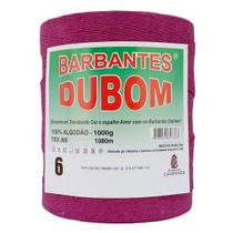 Barbante Dubom Magenta - 1 Kg - Fio 6 Barbante Dubom Magenta - 1 Kg - Fio 6