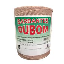 Barbante Dubom Marrom Claro - 1 Kg - Fio 6