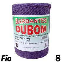 Barbante Dubom Orquídea Roxa - 700Gr - Fio 8 - 550m Barbante Dubom Orquídea Roxa - 700Gr - Fio 8 - 550m