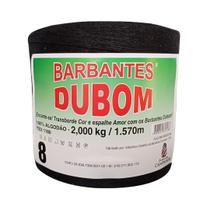 Barbante Dubom Preto - 2 Kg - Fio 8 - 1570m