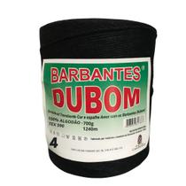 Barbante Dubom Preto - 700 Gr - Fio 4 - 1240m