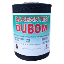 Barbante Dubom Preto -700 Gr - Fio 6 - 760m