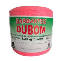 Barbante Dubom Rosa Neon - 2 Kg - Fio 8 - 1570m