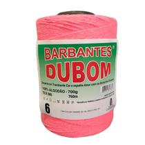 Barbante Dubom Rosa Neon - 700 Gr - Fio 6 - 760m