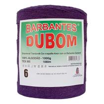 Barbante Dubom Roxo - 1 Kg - Fio 6 - 1080m