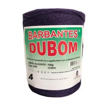 Barbante Dubom Roxo - 700 Gr - Fio 4 - 1240m