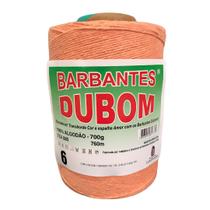 Barbante Dubom Salmão - 700 Gr - Fio 6 - 760m