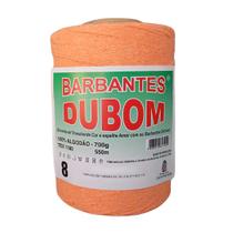 Barbante Dubom Salmão Neon - 700 Gr - Fio 8 - 550m