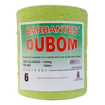 Barbante Dubom Verde Abacate - 1 Kg - Fio 6 Barbante Dubom Verde Abacate - 1 Kg - Fio 6