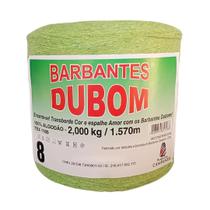 Barbante Dubom Verde Abacate - 2 Kg - Fio 8 -1570m Barbante Dubom Verde Abacate - 2 Kg - Fio 8 -1570m