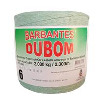 Barbante Dubom Verde Água - 2 Kg - Fio 6 - 2300m