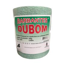 Barbante Dubom Verde Água - 700 Gr - Fio 4 - 1240m