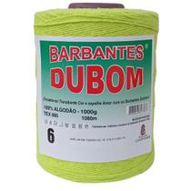 Barbante Dubom Verde Neon - 1 Kg - Fio 6 - 1080m