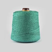 Barbante eco brasil 06 cor 39 verde jade 700 gr Barbante eco brasil 06 cor 39 verde jade 700 gr