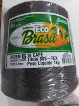 Barbante ECO Brasil N.6 cor 16 Cafe