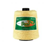 Barbante eco brasil soberano 04 cor 12 amarelo bebê unidade Barbante eco brasil soberano 04 cor 12 amarelo bebê unidade