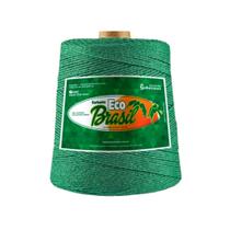 Barbante eco brasil soberano 06 cor 17 verde bandeira unidade Barbante eco brasil soberano 06 cor 17 verde bandeira unidade