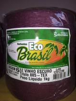 Barbante eco Brasil vinho escuro - Soberano eco Brasil