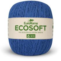 Barbante Ecosoft 8/12 422G 452M Azul Royal 903 Euroroma Barbante Ecosoft 8/12 422G 452M Azul Royal 903 Euroroma