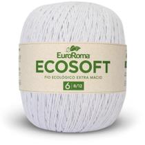 Barbante Ecosoft 8/12 422G 452M Branco 200 Euroroma Barbante Ecosoft 8/12 422G 452M Branco 200 Euroroma