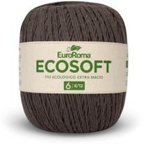 Barbante Ecosoft 8/12 422G 452M Marrom 1100 Euroroma Barbante Ecosoft 8/12 422G 452M Marrom 1100 Euroroma