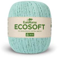 Barbante Ecosoft 8/12 422G 452M Verde Água Claro 800 Euroroma