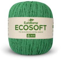 Barbante Ecosoft 8/12 422G 452M Verde Bandeira 803 Euroroma Barbante Ecosoft 8/12 422G 452M Verde Bandeira 803 Euroroma