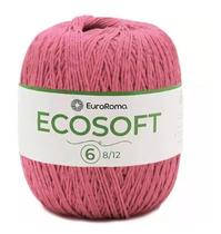 Barbante Ecosoft EuroRoma 6 8/12 422g Cor 580 Malva Barbante Ecosoft EuroRoma 6 8/12 422g Cor 580 Malva