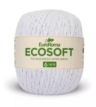Barbante Ecosoft EuroRoma cor Branco Barbante Ecosoft EuroRoma cor Branco