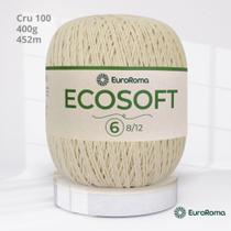 Barbante Ecosoft EuroRoma Nº 6 452mts cor Cru 100