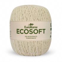 Barbante Ecosoft Fio n 6 EuroRoma 452 metros 400 gramas Crochê e Tricô