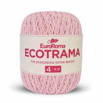Barbante Ecotrama 8/8 200g 340m Rosa Bebê 510 Euroroma Barbante Ecotrama 8/8 200g 340m Rosa Bebê 510 Euroroma