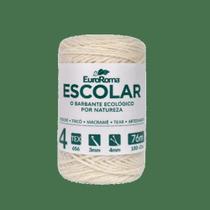 Barbante Escolar Cru EuroRoma 50g n4 4/4 Barbante Escolar Cru EuroRoma 50g n4 4/4