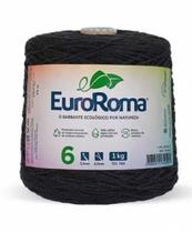 Barbante Euroroma 1kg Eurofios cor- Preto Barbante Euroroma 1kg Eurofios cor- Preto