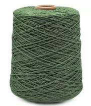 Barbante euroroma 600 gr fio 6 cor 804 verde musgo 610 metros Barbante euroroma 600 gr fio 6 cor 804 verde musgo 610 metros