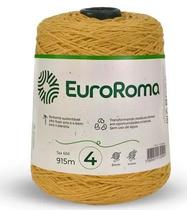 Barbante EuroRoma 600g Fio 4 Cor 470 Mostarda - Artesanato