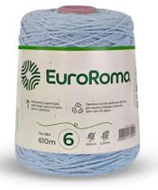 Barbante EuroRoma 600g Fio 6 Cor 900 Azul Bebê - 610 Metros