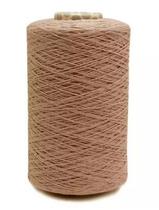 Barbante EuroRoma Big Cone Fio 6 1,800 kg Cor 1110 Bege - Ideal para Crochê e Tricô