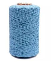 BARBANTE EUROROMA BIG CONE FIO 6 1,800 KG COR 901 AZUL PISCINA - Ideal para Crochê e Tricô BARBANTE EUROROMA BIG CONE FIO 6 1,800 KG COR 901 AZUL PISCINA - Ideal para Crochê e Tricô