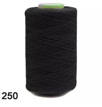 Barbante EuroRoma Big Cone Fio 8 1,800 kg Cor 250 Preto Barbante EuroRoma Big Cone Fio 8 1,800 kg Cor 250 Preto