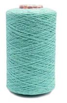 Barbante EuroRoma Big Cone Fio 8 1,800 kg Cor 800 Verde Água Claro - Ideal para Crochê e Tricô Barbante EuroRoma Big Cone Fio 8 1,800 kg Cor 800 Verde Água Claro - Ideal para Crochê e Tricô