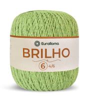 Barbante EuroRoma Brilho Ouro 400g fio 6