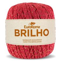 Barbante Euroroma Brilho Ouro 400g n6 - Eurofios