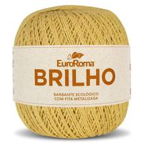 Barbante Euroroma Brilho Ouro 400g n6 - Eurofios