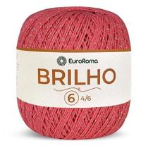 Barbante EuroRoma Brilho Ouro 400g
