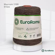 Barbante EuroRoma Colorido N.4 600g Cor Maroom 1100